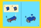 Notice / Instructions de Montage - LEGO - Creator - 31027 - Le Bolide Bleu: Page 17