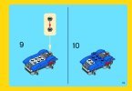 Notice / Instructions de Montage - LEGO - Creator - 31027 - Le Bolide Bleu: Page 19