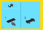 Notice / Instructions de Montage - LEGO - Creator - 31027 - Le Bolide Bleu: Page 24