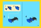 Notice / Instructions de Montage - LEGO - Creator - 31027 - Le Bolide Bleu: Page 25