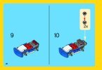 Notice / Instructions de Montage - LEGO - Creator - 31027 - Le Bolide Bleu: Page 28