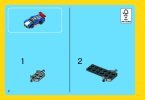 Notice / Instructions de Montage - LEGO - Creator - 31027 - Le Bolide Bleu: Page 2