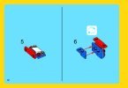 Notice / Instructions de Montage - LEGO - Creator - 31027 - Le Bolide Bleu: Page 12