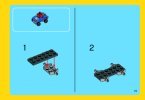 Notice / Instructions de Montage - LEGO - Creator - 31027 - Le Bolide Bleu: Page 15