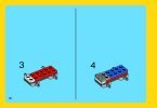 Notice / Instructions de Montage - LEGO - Creator - 31027 - Le Bolide Bleu: Page 16