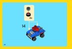 Notice / Instructions de Montage - LEGO - Creator - 31027 - Le Bolide Bleu: Page 22