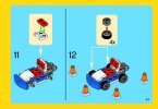 Notice / Instructions de Montage - LEGO - Creator - 31027 - Le Bolide Bleu: Page 29