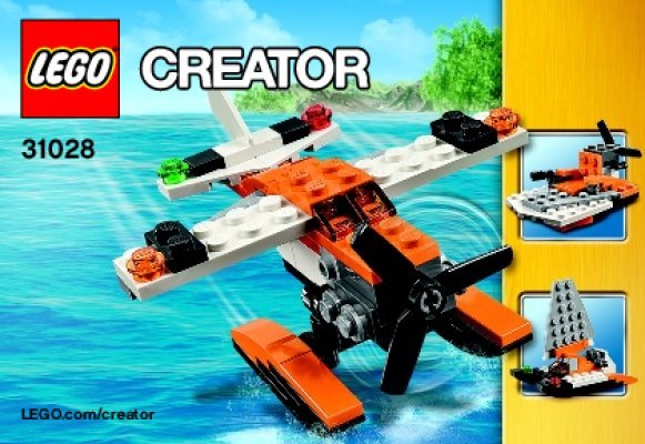 Notice / Instructions de Montage - LEGO - Creator - 31028 - L’hydravion: Page 1