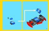 Notice / Instructions de Montage - LEGO - Creator - 31030 - Le Kart Rouge: Page 21