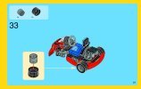 Notice / Instructions de Montage - LEGO - Creator - 31030 - Le Kart Rouge: Page 29