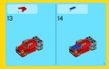 Notice / Instructions de Montage - LEGO - Creator - 31030 - Le Kart Rouge: Page 9