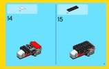 Notice / Instructions de Montage - LEGO - Creator - 31030 - Le Kart Rouge: Page 9