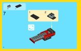 Notice / Instructions de Montage - LEGO - Creator - 31030 - Le Kart Rouge: Page 6