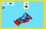 Notice / Instructions de Montage - LEGO - Creator - 31030 - Le Kart Rouge: Page 22