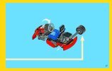 Notice / Instructions de Montage - LEGO - Creator - 31030 - Le Kart Rouge: Page 27