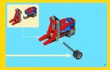 Notice / Instructions de Montage - LEGO - Creator - 31030 - Le Kart Rouge: Page 23