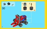 Notice / Instructions de Montage - LEGO - Creator - 31030 - Le Kart Rouge: Page 26