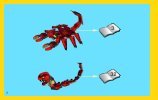 Notice / Instructions de Montage - LEGO - Creator - 31032 - Les créatures rouges: Page 2