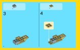 Notice / Instructions de Montage - LEGO - Creator - 31032 - Les créatures rouges: Page 4