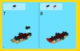 Notice / Instructions de Montage - LEGO - Creator - 31032 - Les créatures rouges: Page 6