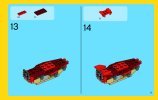 Notice / Instructions de Montage - LEGO - Creator - 31032 - Les créatures rouges: Page 9