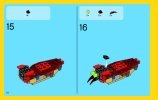 Notice / Instructions de Montage - LEGO - Creator - 31032 - Les créatures rouges: Page 10