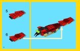 Notice / Instructions de Montage - LEGO - Creator - 31032 - Les créatures rouges: Page 12