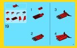 Notice / Instructions de Montage - LEGO - Creator - 31032 - Les créatures rouges: Page 15