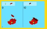 Notice / Instructions de Montage - LEGO - Creator - 31032 - Les créatures rouges: Page 36