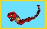 Notice / Instructions de Montage - LEGO - Creator - 31032 - Les créatures rouges: Page 62