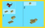 Notice / Instructions de Montage - LEGO - Creator - 31032 - Les créatures rouges: Page 3