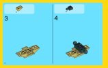 Notice / Instructions de Montage - LEGO - Creator - 31032 - Les créatures rouges: Page 4