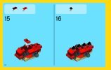 Notice / Instructions de Montage - LEGO - Creator - 31032 - Les créatures rouges: Page 10