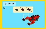 Notice / Instructions de Montage - LEGO - Creator - 31032 - Les créatures rouges: Page 13