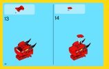 Notice / Instructions de Montage - LEGO - Creator - 31032 - Les créatures rouges: Page 36