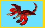 Notice / Instructions de Montage - LEGO - Creator - 31032 - Les créatures rouges: Page 48