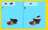 Notice / Instructions de Montage - LEGO - Creator - 31032 - Les créatures rouges: Page 6