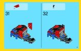 Notice / Instructions de Montage - LEGO - Creator - 31033 - Le transport de véhicules: Page 31