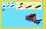 Notice / Instructions de Montage - LEGO - Creator - 31033 - Le transport de véhicules: Page 34