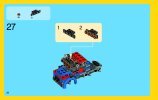 Notice / Instructions de Montage - LEGO - Creator - 31033 - Le transport de véhicules: Page 28