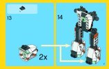 Notice / Instructions de Montage - LEGO - Creator - 31034 - Les planeurs du futur: Page 17