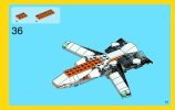 Notice / Instructions de Montage - LEGO - Creator - 31034 - Les planeurs du futur: Page 43