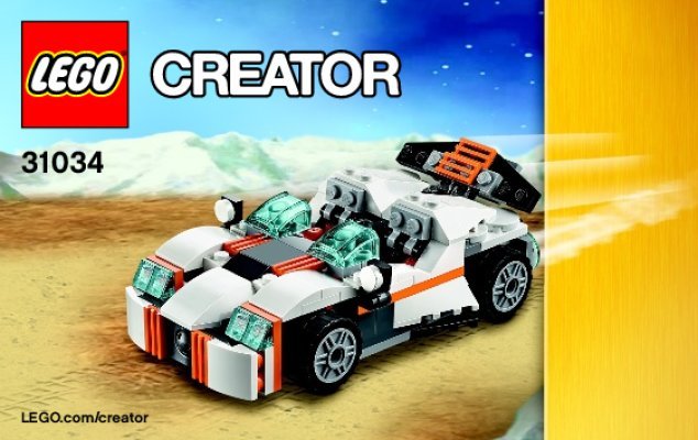 Notice / Instructions de Montage - LEGO - Creator - 31034 - Les planeurs du futur: Page 1