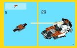 Notice / Instructions de Montage - LEGO - Creator - 31034 - Les planeurs du futur: Page 25