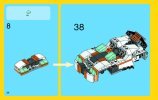 Notice / Instructions de Montage - LEGO - Creator - 31034 - Les planeurs du futur: Page 38