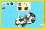 Notice / Instructions de Montage - LEGO - Creator - 31034 - Les planeurs du futur: Page 40