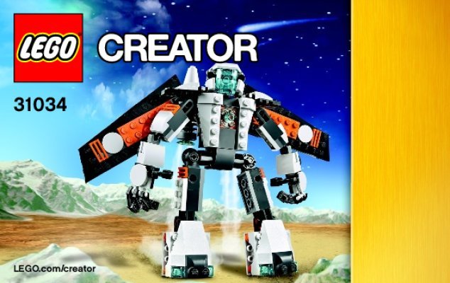 Notice / Instructions de Montage - LEGO - Creator - 31034 - Les planeurs du futur: Page 1