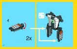 Notice / Instructions de Montage - LEGO - Creator - 31034 - Les planeurs du futur: Page 10