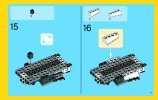 Notice / Instructions de Montage - LEGO - Creator - 31034 - Les planeurs du futur: Page 11