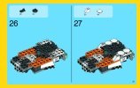 Notice / Instructions de Montage - LEGO - Creator - 31034 - Les planeurs du futur: Page 21